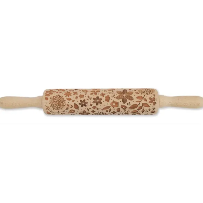 Rouleau à Pâtisserie Motifs Nature 39 cm Scrapcooking