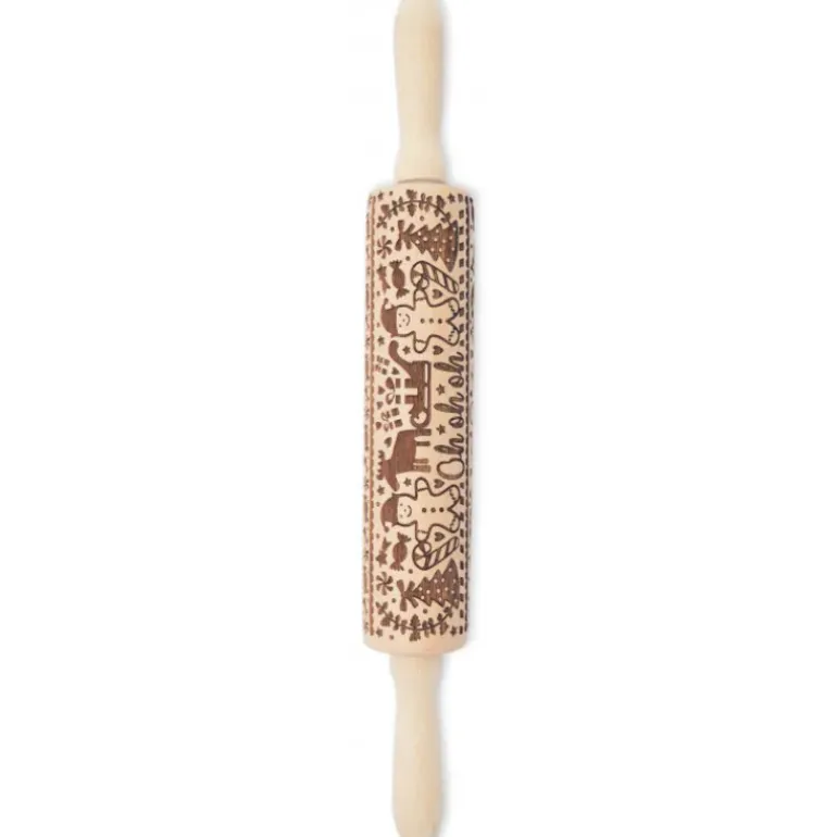 Rouleau à Pâtisserie Motifs Noël Gingerman 39 cm