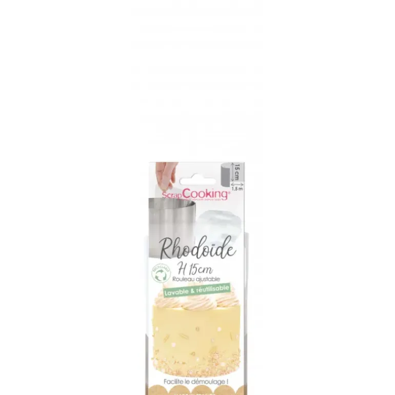 Rouleau de Rhodoïd H15 cm x L1.5 m ScrapCooking