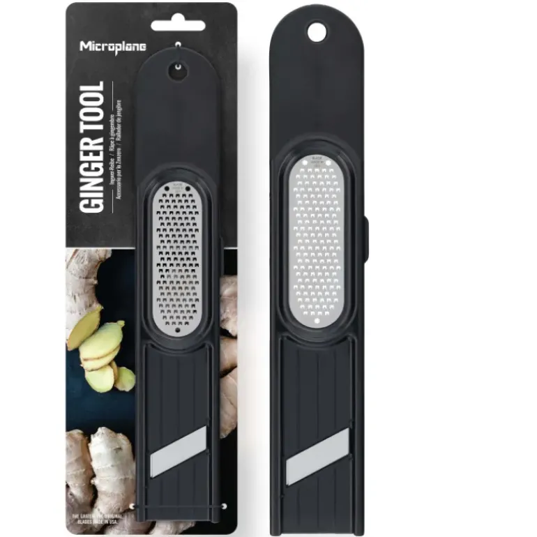 Râpe à Gingembre 3 en 1 Specialty Noir Microplane