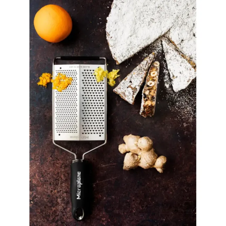 Râpe Double Lame Fine et Gros Grains Gourmet Microplane
