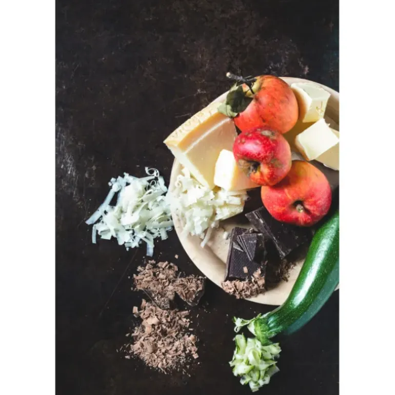 Râpe Double Tranchant Gourmet Noir Microplane