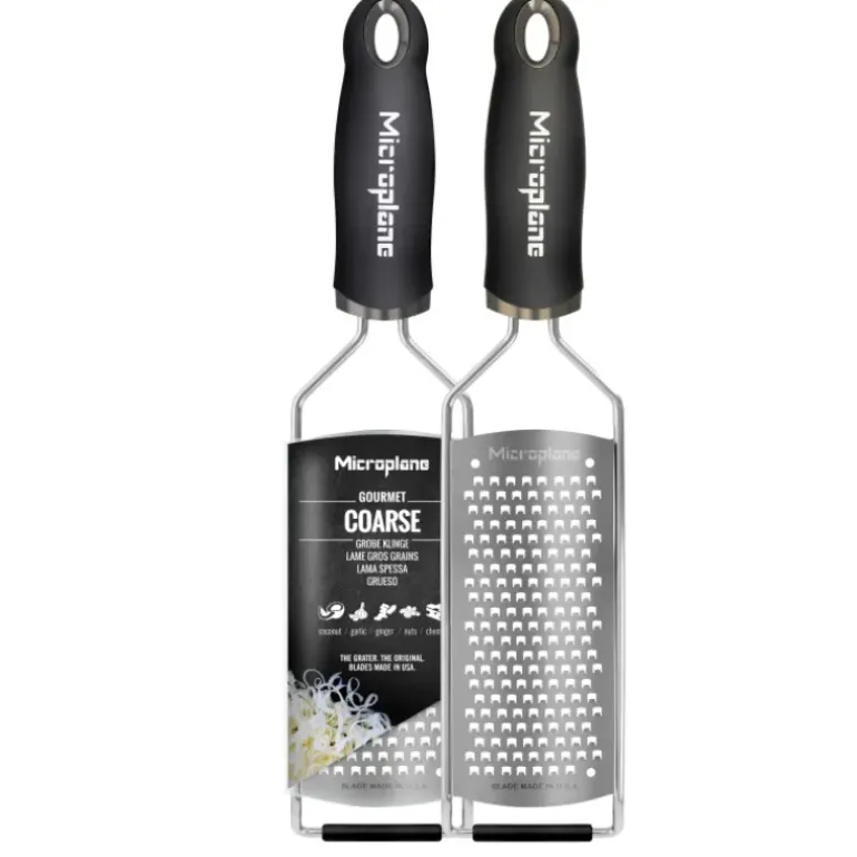 Râpe Gros Grains Gourmet Noir Microplane