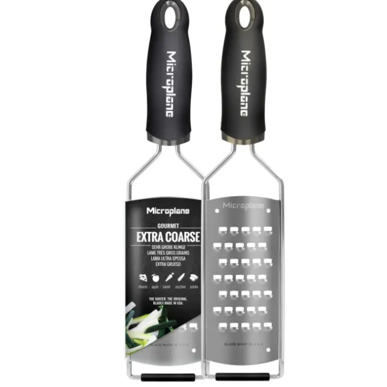 Râpe Très Gros Grains Gourmet Noir Microplane