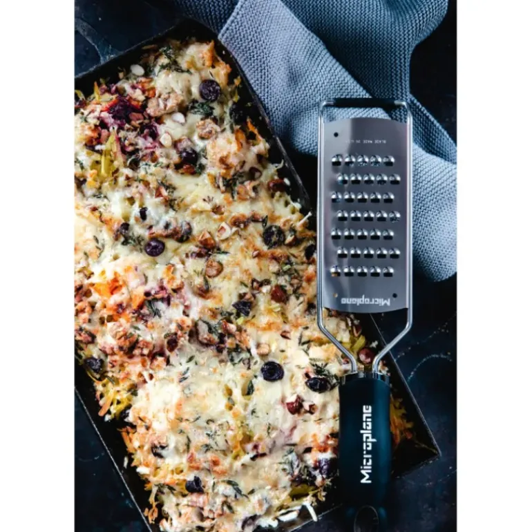 Râpe Très Gros Grains Gourmet Noir Microplane