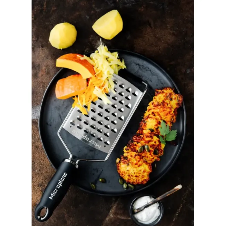 Râpe Ultra Gros Grains Gourmet Noir Microplane