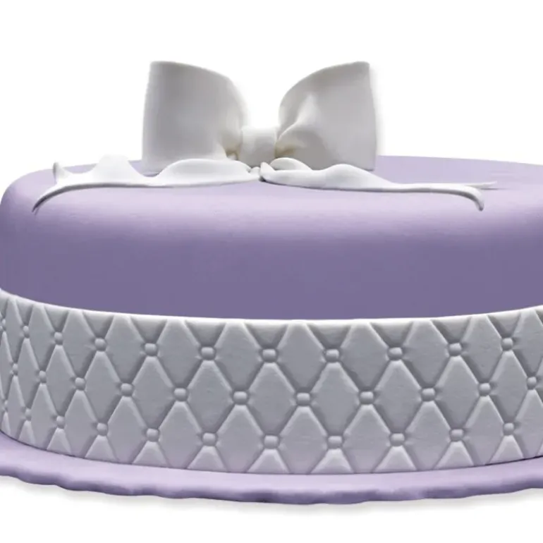 Ruban Pate à Sucre Matelassé 1,25 m x H 5 cm Patisdécor