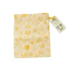 Sac à Vrac Coton Bio Jaune 20 x 25 cm Pebbly
