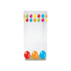 Sachet avec Fond Oeufs de Pâques 46 x 16 x 8 cm (x100)
