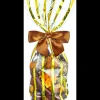 Sachet Bonbon Or avec Fond Carton 10 x 22 cm (x100)