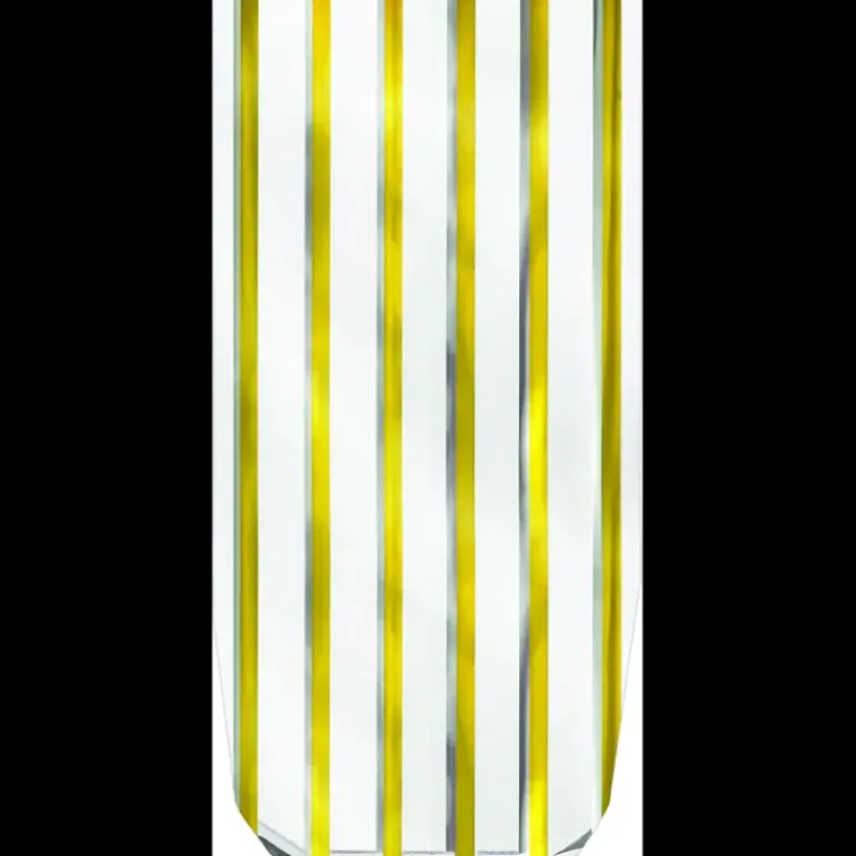 Sachet Bonbon Or avec Fond Carton 10 x 22 cm (x100)
