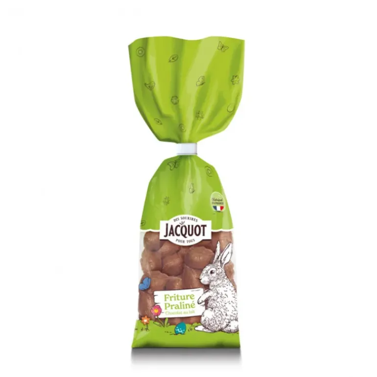 Sachet Friture Praliné Chocolat Au Lait 253g Jacquot