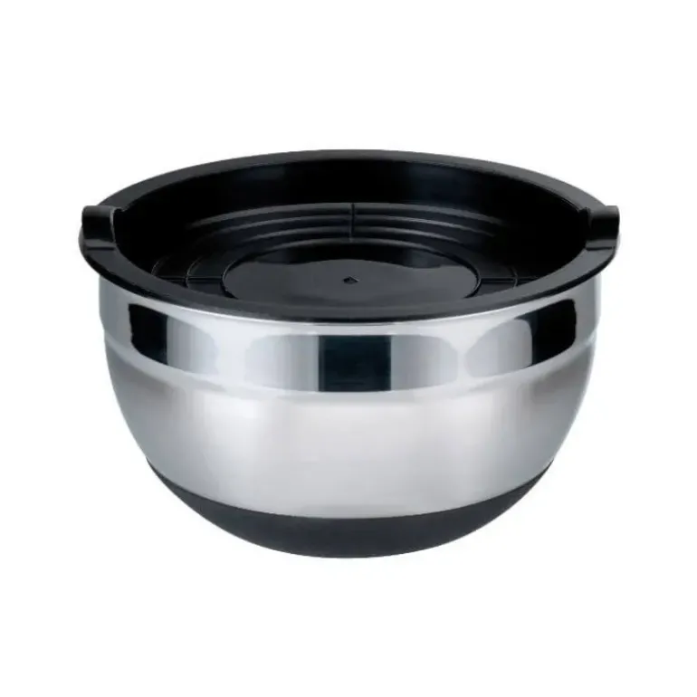 Saladier Inox avec Couvercle Ø 20 cm Baumalu