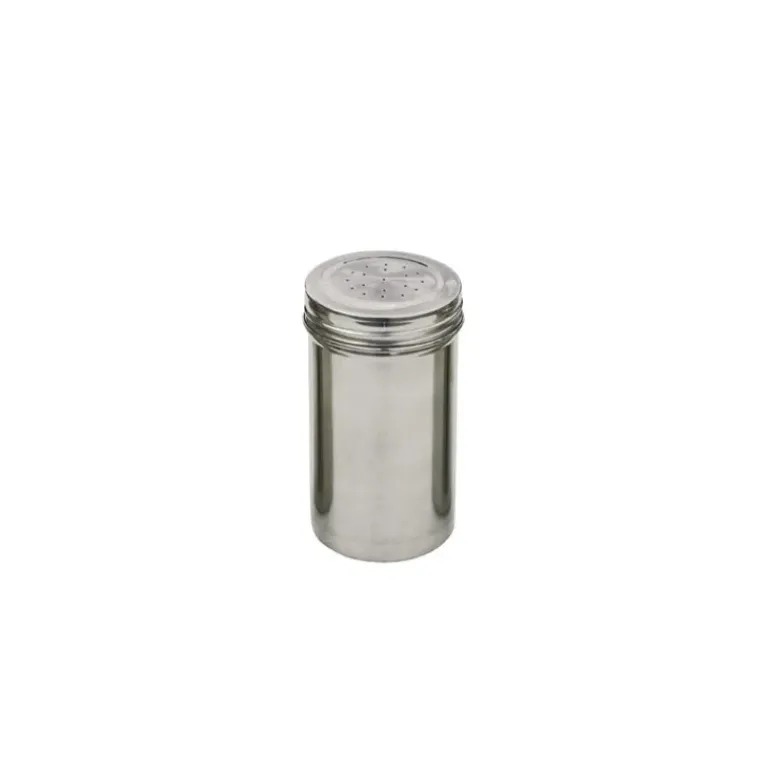 Saupoudreuse Inox Trous Fins Ø 1,5 mm H 9,5cm De Buyer