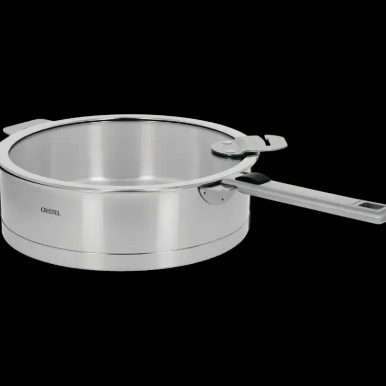 Sauteuse Ø 20 cm Strate Amovible Inox Cristel