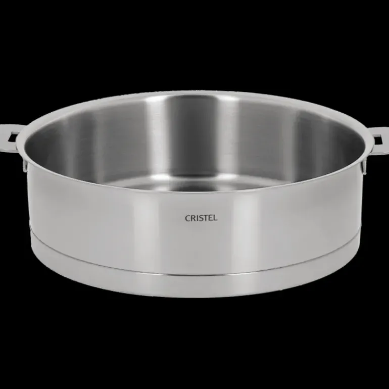 Sauteuse Ø 22 cm Strate Amovible Inox Cristel