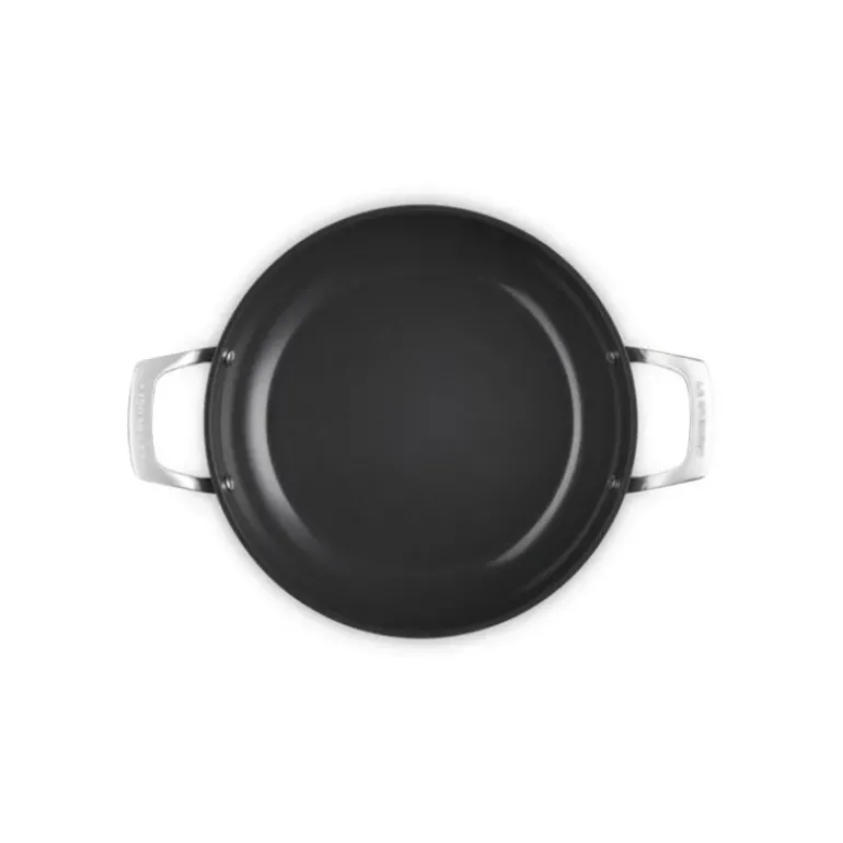Sauteuse Antiadhérente Essentiel Céramique 28 cm et couvercle Le Creuset
