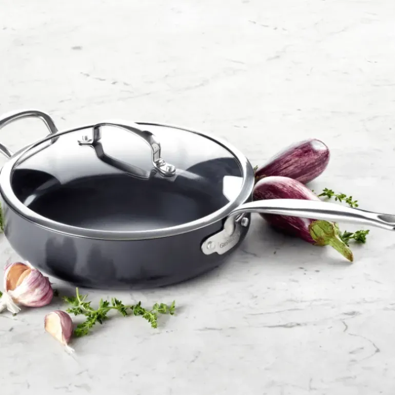 Sauteuse en Céramique Ø 24 cm + couvercle, collection BARCELONA PRO GreenPan