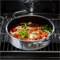 Sauteuse Inox Ø 26 cm avec Couvercle PREMIERE GreenPan