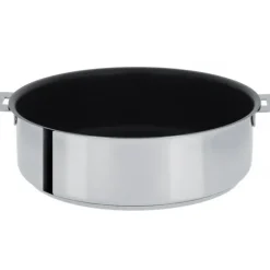 Sauteuse Mutine Ø 24 cm Manche Amovible Anti-Adhésive Inox Cristel