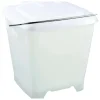 Seau plastique Carré avec couvercle 12L Mallard Ferrière