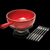 Service à Fondue en Céramique Ø 24 cm Grand Cru Emile Henry