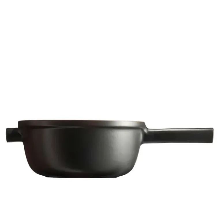 Service à Fondue en Céramique Ø 22 cm Ardoise Emile Henry