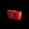 Set de 2 Ramequins en Céramique N°8 cm Grand Cru Emile Henry