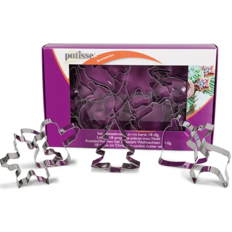 Set Emporte-pièces Biscuits de Noël (x18) Patisse