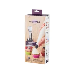 Set Poche à Douille et 12 Douilles Inox Mastrad
