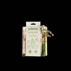 Set Zéro Déchet Coton Bio 3 Pièces Pebbly