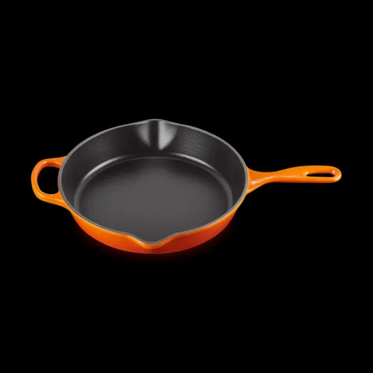 Skillet Rond Profond 26cm en Fonte Volcanique Le Creuset