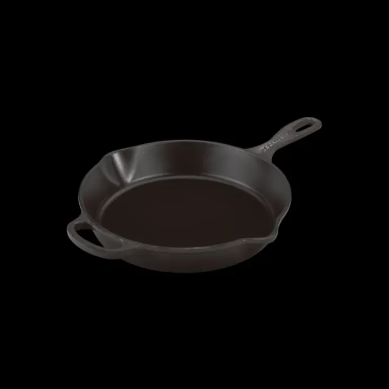 Skillet Rond Profond 26cm en Fonte Noir Le Creuset