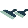Spatule en inox manche plastique de 17 cm pour la pâtisserie
