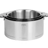 Série de 3 Casseroles Strate Amovible Inox Cristel
