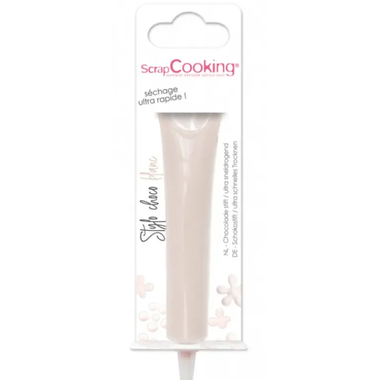 Stylo Chocolat Blanc 25 g ScrapCooking