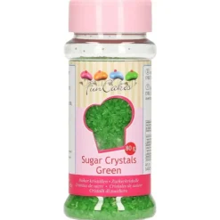 Sucre coloré Vert 80g Funcakes