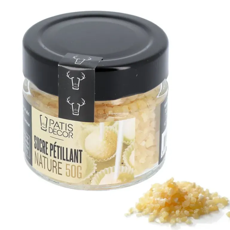 Sucre Pétillant Nature 50 g Patisdécor