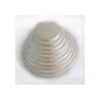 Support Gâteau Rond Ø 32,5 x 1 cm Argenté Funcakes