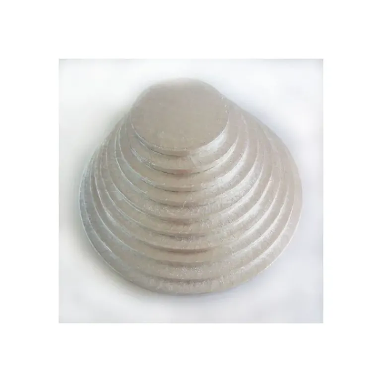 Support Gâteau Rond Ø 15 x 1 cm Argenté Funcakes