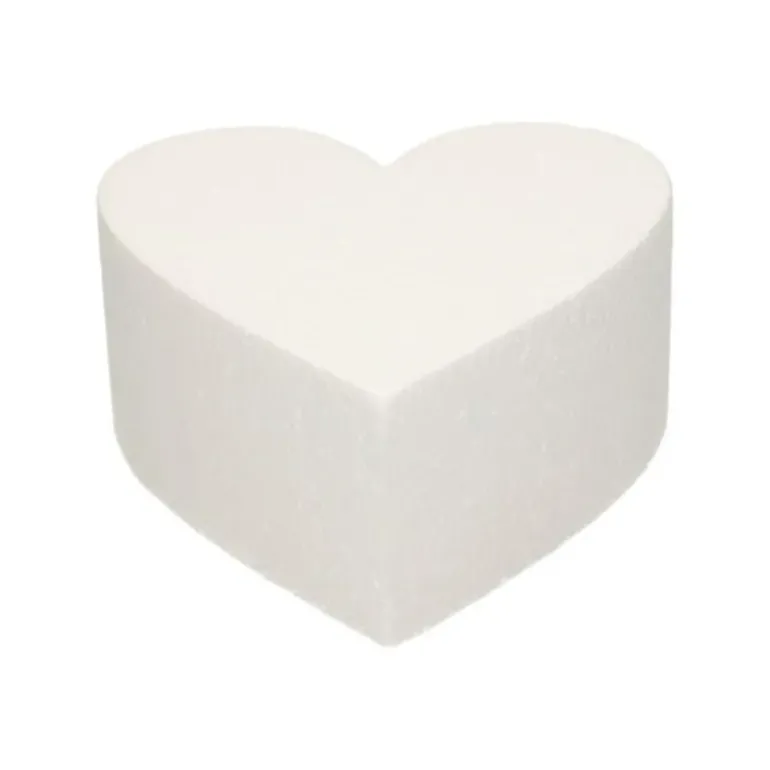 Support Polystyrène Cœur Ø 15 cm H 7 cm Funcakes