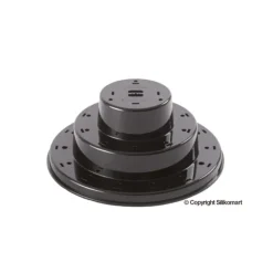 Support Pop Cake Noir Ø 225 mm Silikomart