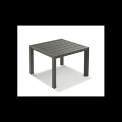 Table Basse Carrée 50 x 50 cm Noir Volcanique Sunset Grosfillex