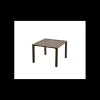 Table Basse Carrée 50 x 50 cm Bronze Sunset Grosfillex