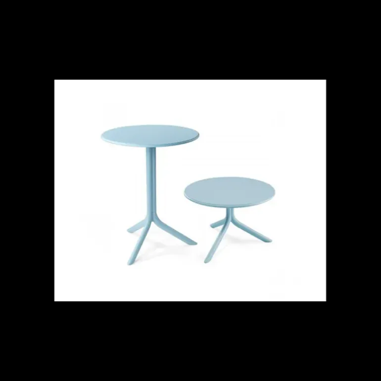 Table convertible en Polypropylène Spritz Céleste Nardi