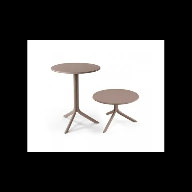 Table convertible en Polypropylène Spritz Tortora Nardi