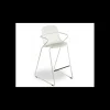 Tabouret en Acier avec Assise Résine Crème Absolute Ramatuelle 73’ Grosfillex