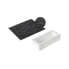 Tapis Décor Bûche Effet Bois Silicone SilikoMart Professional