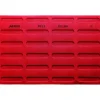 Tapis Silicone Micro-perforé Éclair 12,5 x 2,5 cm x H 0,5 cm (x24) Pavoni
