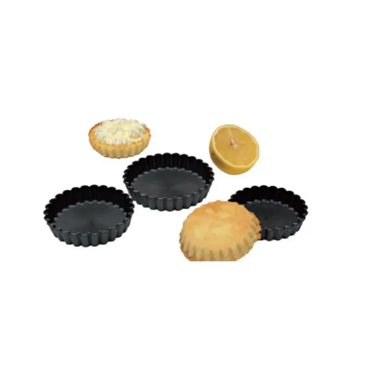 Tartelette Cannelée 10 cm x H 2 cm Exoglass® (x12)